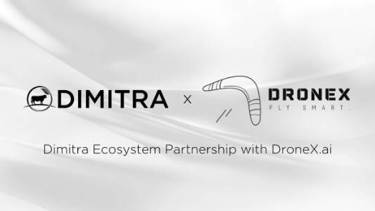 Dimitra announces first of many Dimitra Ecosystem Partnerships with DroneX.ai