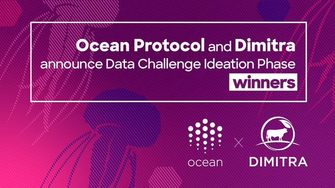 Ocean Protocol and Dimitra announce Data Challenge Ideation Phase