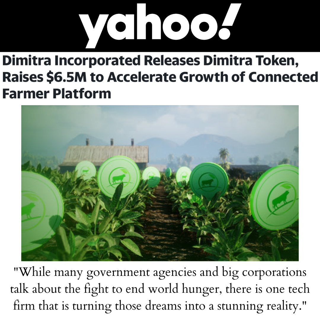 Dimitra is featured in Yahoo! Finance this week