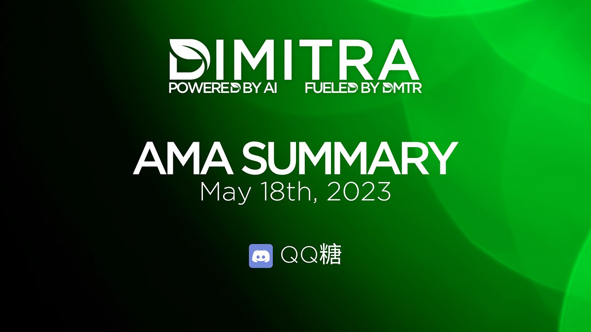 Dimitra AMA Summary: May 18th, 2023