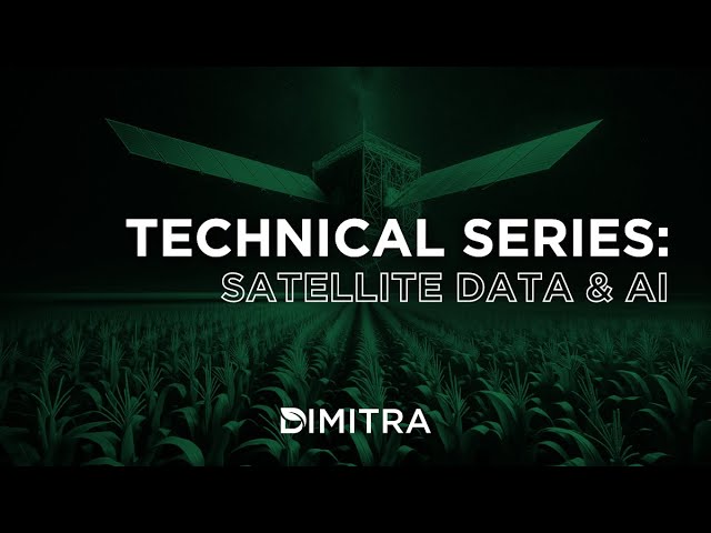 Dimitra Technical Series: Satellite Data & AI