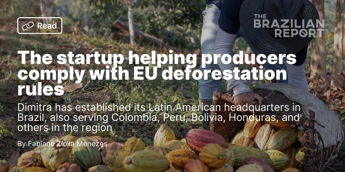 Dimitra helps small producers comply with EU deforestation rules – The Brazilian Report